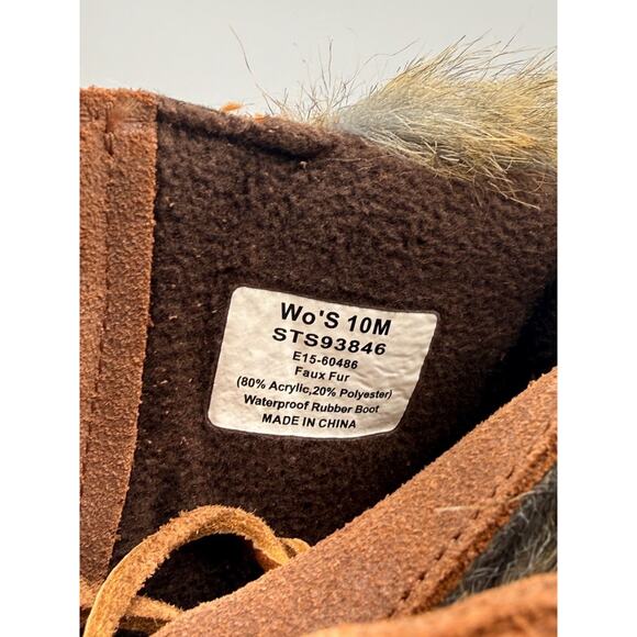 Sperry White Water Women's NEW Boots Brown US Size 10 - Picture 10 of 11